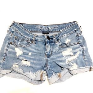 American eagle super stretchy shorts